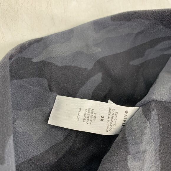 Athleta Salutation Camo Jogger 2X Women Pull On 29" Inseam Activewear 3-2 - Picture 5 of 8
